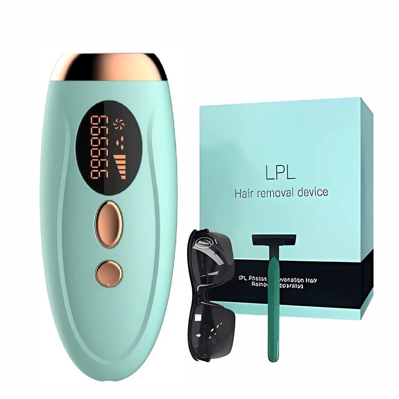 Portable IPL Laser Epilator | 999,999 Flashes | Painless Permanent Hair Removal for Women’s Body & Bikini Line