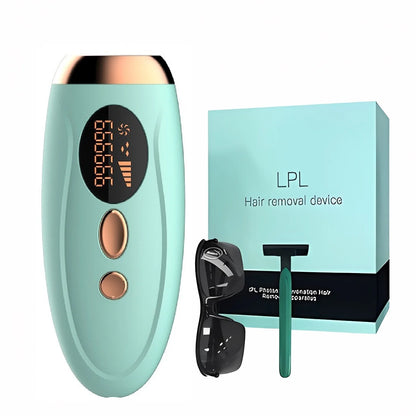 Portable IPL Laser Epilator | 999,999 Flashes | Painless Permanent Hair Removal for Women’s Body & Bikini Line