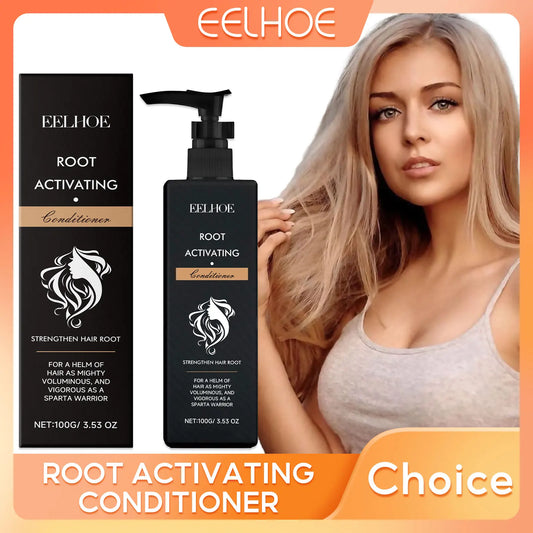 EELHOE Ginseng Conditioner Strengthening Hair Conditioning Moisturizing Treatment for Hair Root Activator Conditioner Hair Care