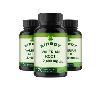 AIRBOY | Valerian Root Sleep Aid | Relieve Stress & Improve Sleep Quality