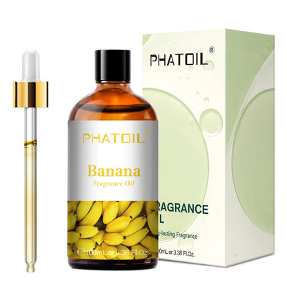 PHATOIL 100ml Aromatherapy Fragrance Oil Coconut & Vanilla Strawberry Cherry 2PCS/1PCS Aroma Oils For Diffuser Candle Making