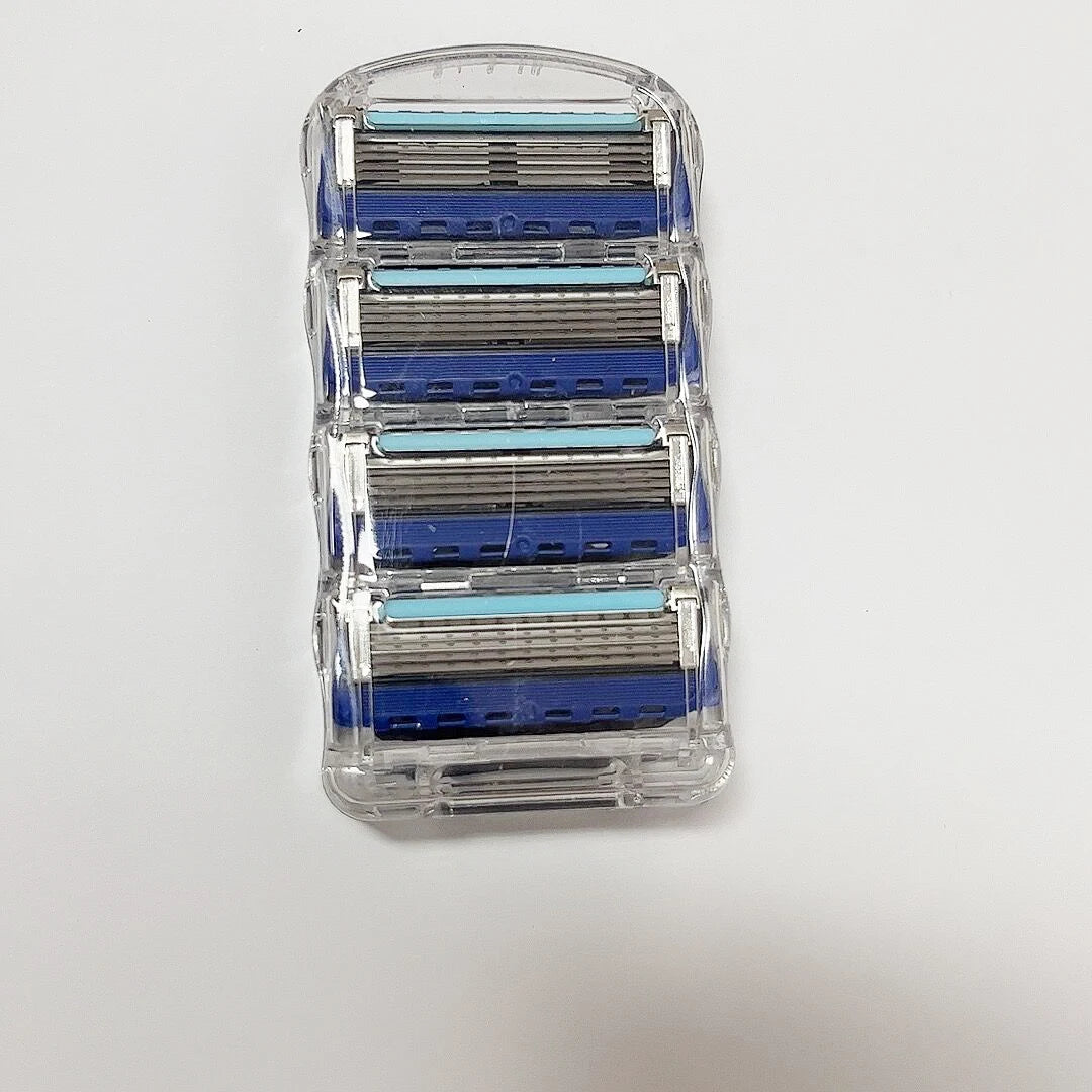 Razor Shaver for Men, Premium Shaving Shaver, 5-Layer Razor Face Beard Hair Comes with Replaceable Blades, 5-Layer Refills