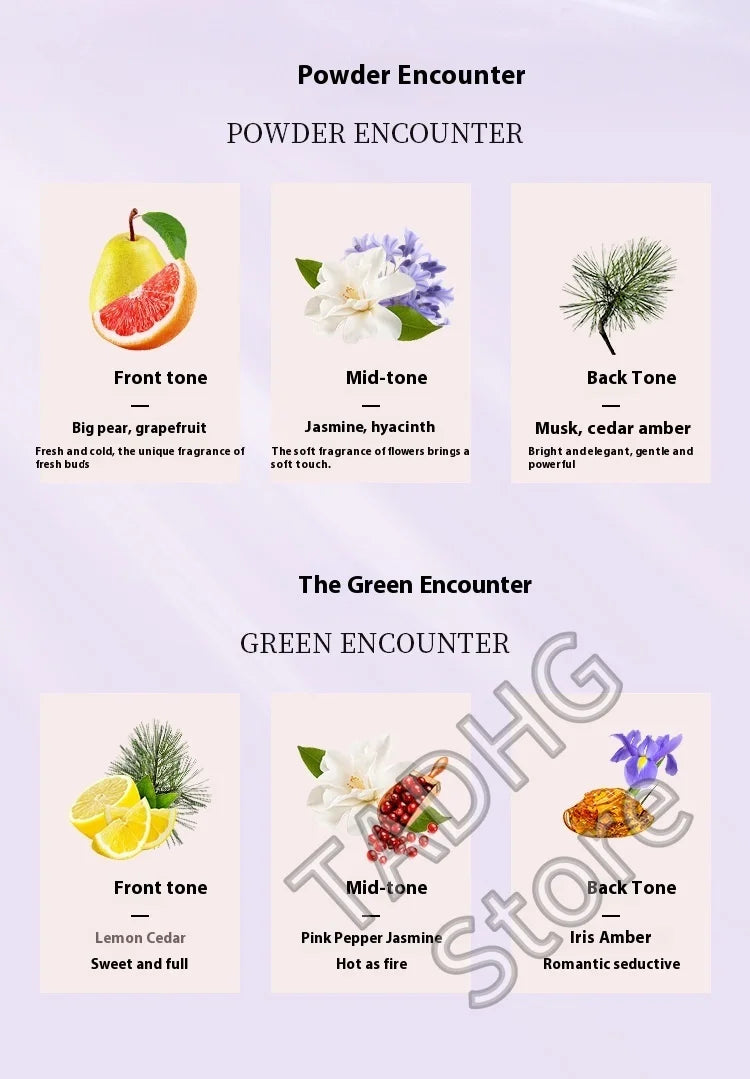 Brand Perfume Woody Women Perfume Spray Romantic Pheromone Long Lasting Seductive Irresistible Light Floral Fruity Dating Gift