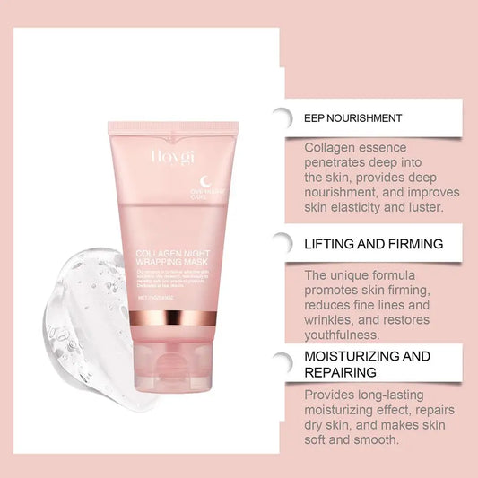 Collagen Peel Off Mask Face Deep Cleansing Moisturizing Shrink Pores Oil-Control Hydrating Facial Mask Beauty Health Skin Care