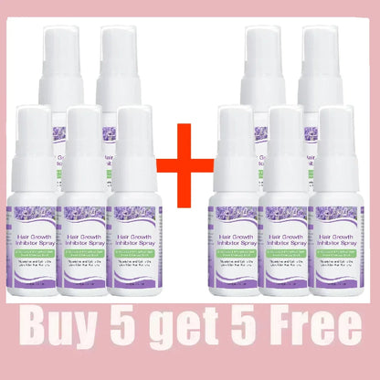 Permanant Hair Growth Removal Inhibitor Spray Beard Bikini Intimate Legs Body Armpit Painless Facial Stop Hair
