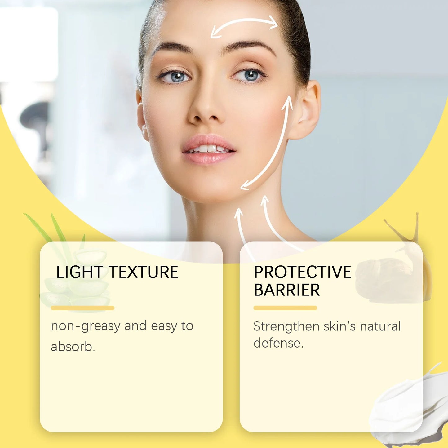 OUHOE | Snail Mucin 96% | Anti-Aging, Repair & Brightening Korean Skincare Set