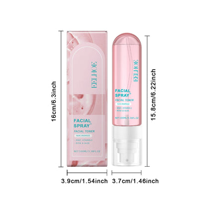 Niacinamide Toner Spray | Moisturizing, Brightening & Tone-Perfecting Skincare | Hydrates & Smooths Dull Skin