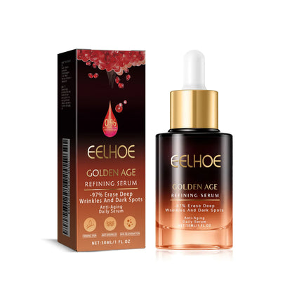 GELHOE Golden Age Refining Serum | Instant Wrinkle Removal, Firming & Lifting | Anti-Aging, Puffiness Reduction & Brightening | 10ml