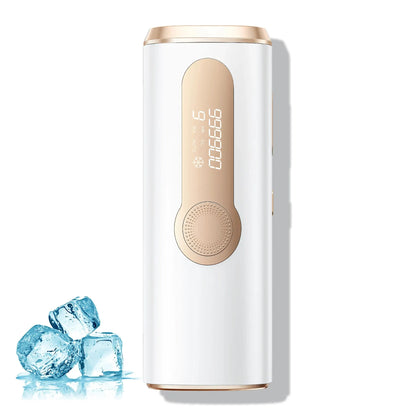 IPL Hair Removal Device | Ice-Cooling 3-in-1 | Painless Permanent Body Treatment
