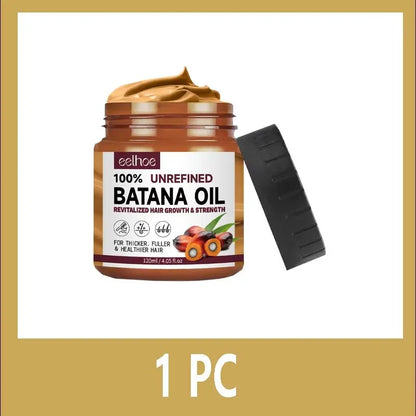 Batana Oil Nourishing Hair Oil Smoothing Shine Soft Hair Serum Repair Damaged Frizz Dry Hair Treatment Hair Care