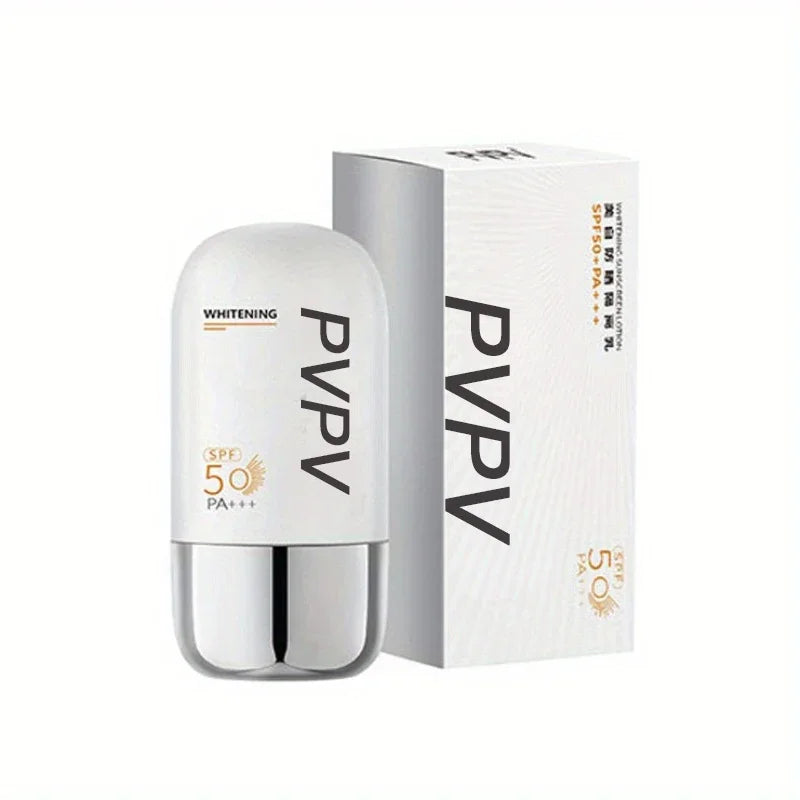 PVPV Liquid Sunscreen SPF 50 PA+++ | Summer Outdoor Sunblock for Face & Body | Moisturizing, Whitening & Skin Repair Protection