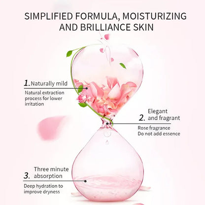 Rose Water Face Spray | Hydrating & Moisturizing Toner Mist with Pure Rose Dew | 100ml