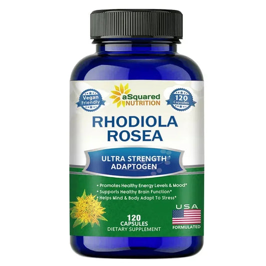 aSquared Nutrition | Rhodiola Rosea Supplement | Stress Relief & Energy Support