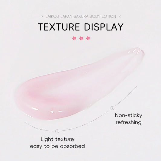 Cherry Blossom Body Cream 200g Moisturizing Lotion Daily Skin Care Essential Holiday Gift Idea
