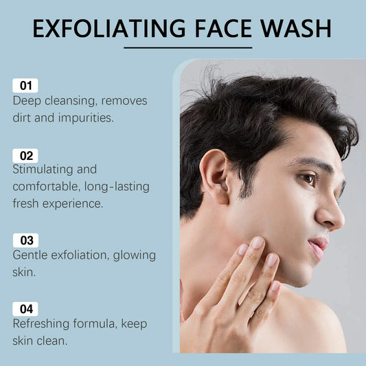 EAST MOON | Exfoliating Formula | Blackhead Removal & Oil Control for Men