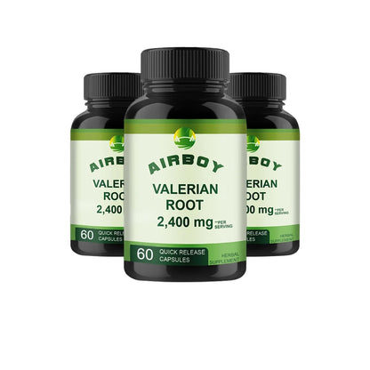 AIRBOY | Valerian Root Sleep Aid | Relieve Stress & Improve Sleep Quality