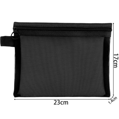 1/3pcs Mesh Clear Cosmetic Bags Small Large Black Makeup Bag Portable Travel Toiletry Organizer Case Lipstick Storage Pouch