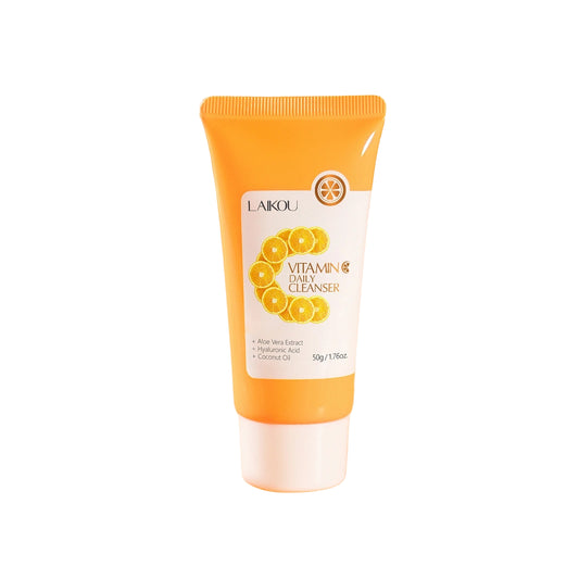 LAIKOU | Vitamin C, Aloe Vera & Hyaluronic Acid | Brightening & Deep Cleansing