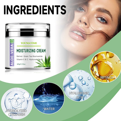 Youngcôme | Retinol, Green Tea & Niacinamide moisturizing cream | Hydrating & Brightening