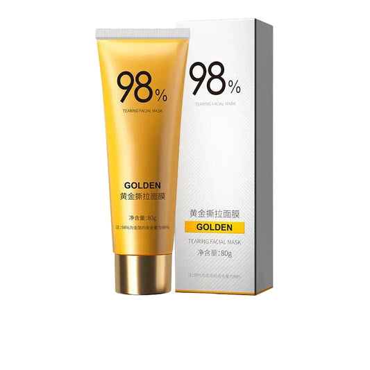 EELHOE Gold Peel-Off Facial Mask – 80g Deep Cleansing & Pore Tightening Treatment