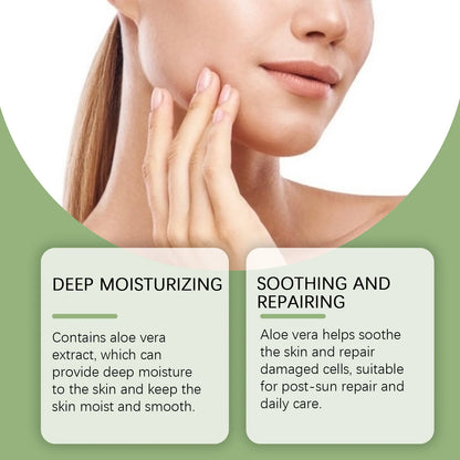 OceAura | 99% Pure Aloe Vera | Sunburn Repair, Hydrating, Moisturizing, Soothing & Smoothing Facial Gel | For Dry & Sensitive Skin