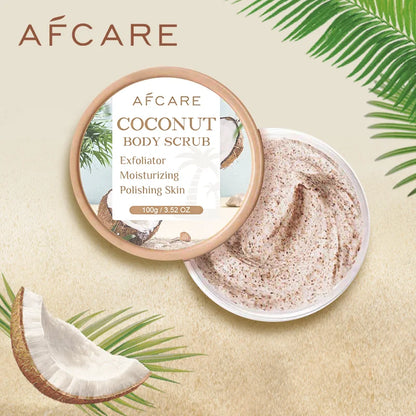 Coconut Scrub Exfoliating Collagen Body Scrub Polishing Body Foot Skin Whitening Exfoliate Skin Clean Pores Remove Dead Skin