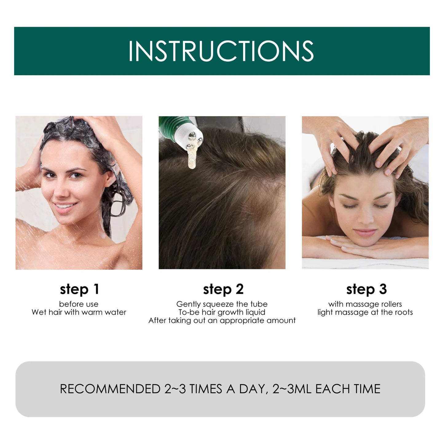 Anti-Hair Loss Serum Thinning Balding Treatment Oil Strengthen Hair Roots For Scalp Health Care Essence 20/30ml