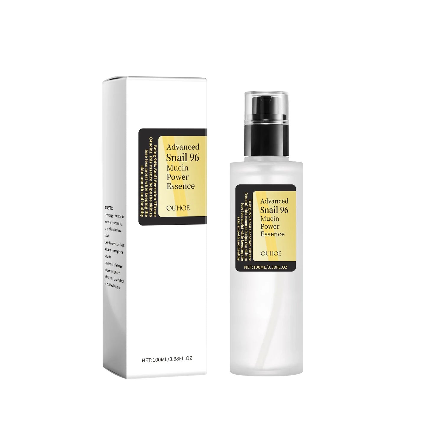 OUHOE | Snail Mucin 96% | Anti-Aging, Repair & Brightening Korean Skincare Set
