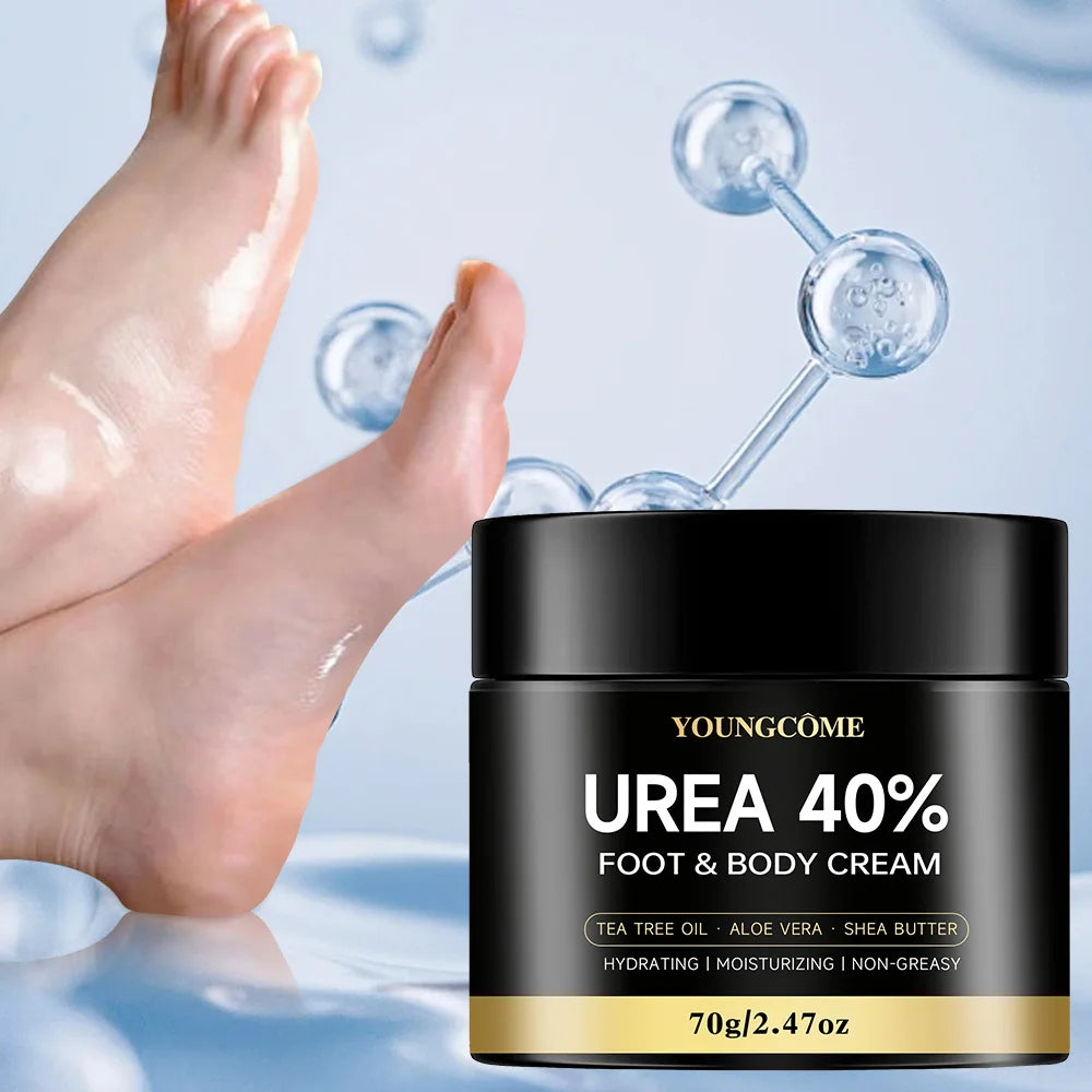 Urea 40% Cream Foot Cream for Dry Cracked Feet Heels Knees Hands Repair Treatment,Moisturizer Dead Skin Remover Foot Cream
