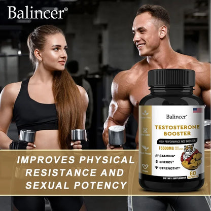 Balincer | Plant Based Testosterone Booster | Energy, Stamina & Muscle Support