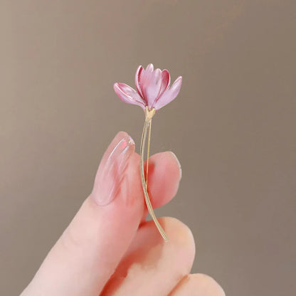 Small Turtle Rhienstone Brooches For Women Girls Boys Colorful Blue Crystal Cubic Zircon Animal Pin Fashion Alloy Accessories