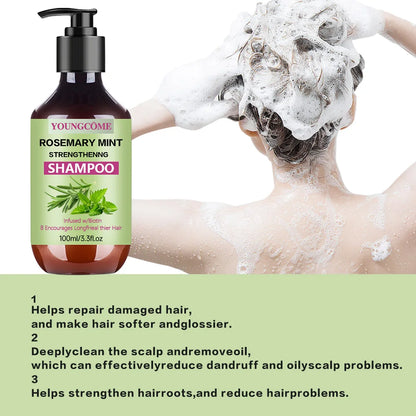 Youngcome | Rosemary & Mint shampoo | Strengthening & Scalp Care
