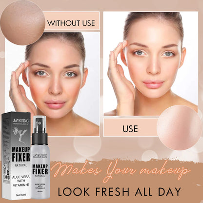 30ml Makeup Setting Spray For Face Transfer-proof Long-lasting Oil-free  No Separation Refreshing Quick Fixer Makeup Spray