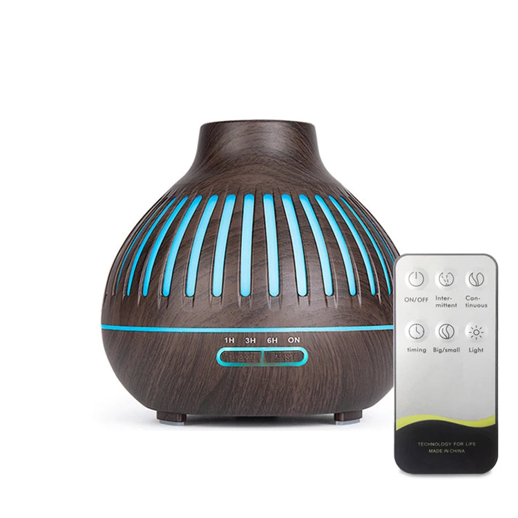 High Quality Aroma Diffuser Humidifier Cool Mist 7-Color LED Night Light Air Humidifier Quiet Air Freshener for Home Office
