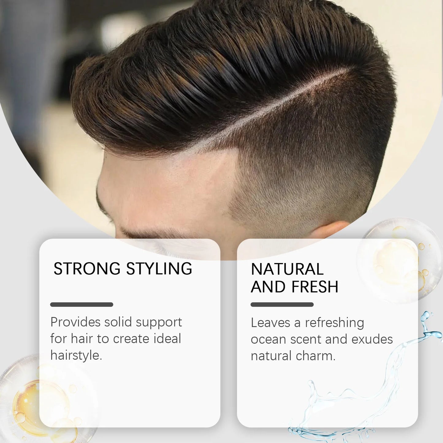 Sea Salt Hair Styling Spray Improving Thickening Strong Holding Non Greasy Fluffy Volumizing Reducing Sticky Hair Nourishing Oil
