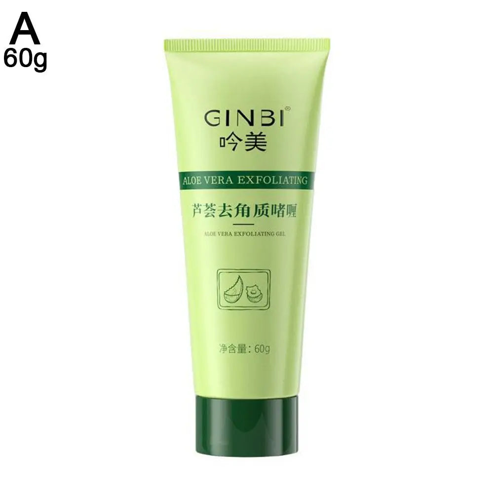 Aloe Vera Facial Exfoliating Gel | Deep Cleansing Scrub for Blackhead Removal, Pore Tightening & Moisturizing | 30g–100g