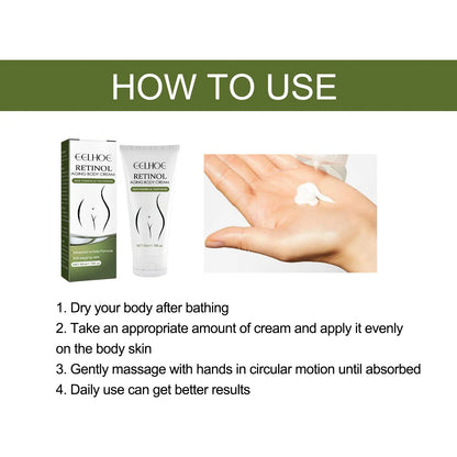 Anti Cellulite Body Lotion Improve Sagging Anti-aging Shaping Soften Lightening Fine Lines Moisturizing Body Tightening Cream