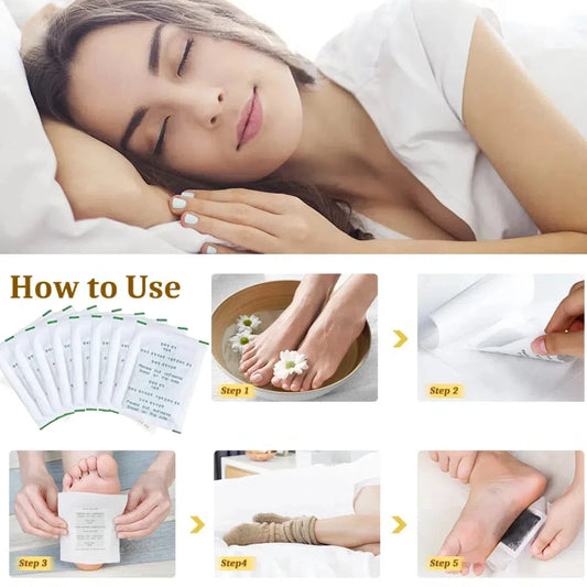100/150/200pcs Bamboo Foot Pads with Vitamin C & Ginger Powder Deep Cleansing, Natural Foot Care Essentials, Gift for Parents