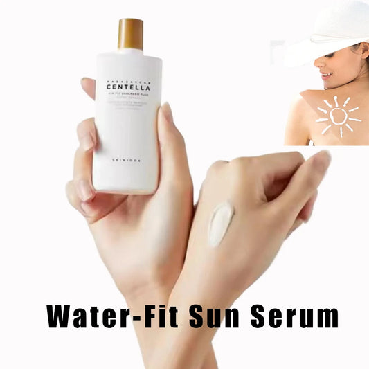 Water-Fit Sun Serum SPF 50+ | Refreshing Protective Sunscreen Cream with Centella | Whitening & Antioxidant Face Care | 50ml