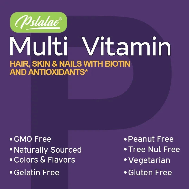 Pslalae | Biotin & Antioxidants | Hair, Skin & Immune Support