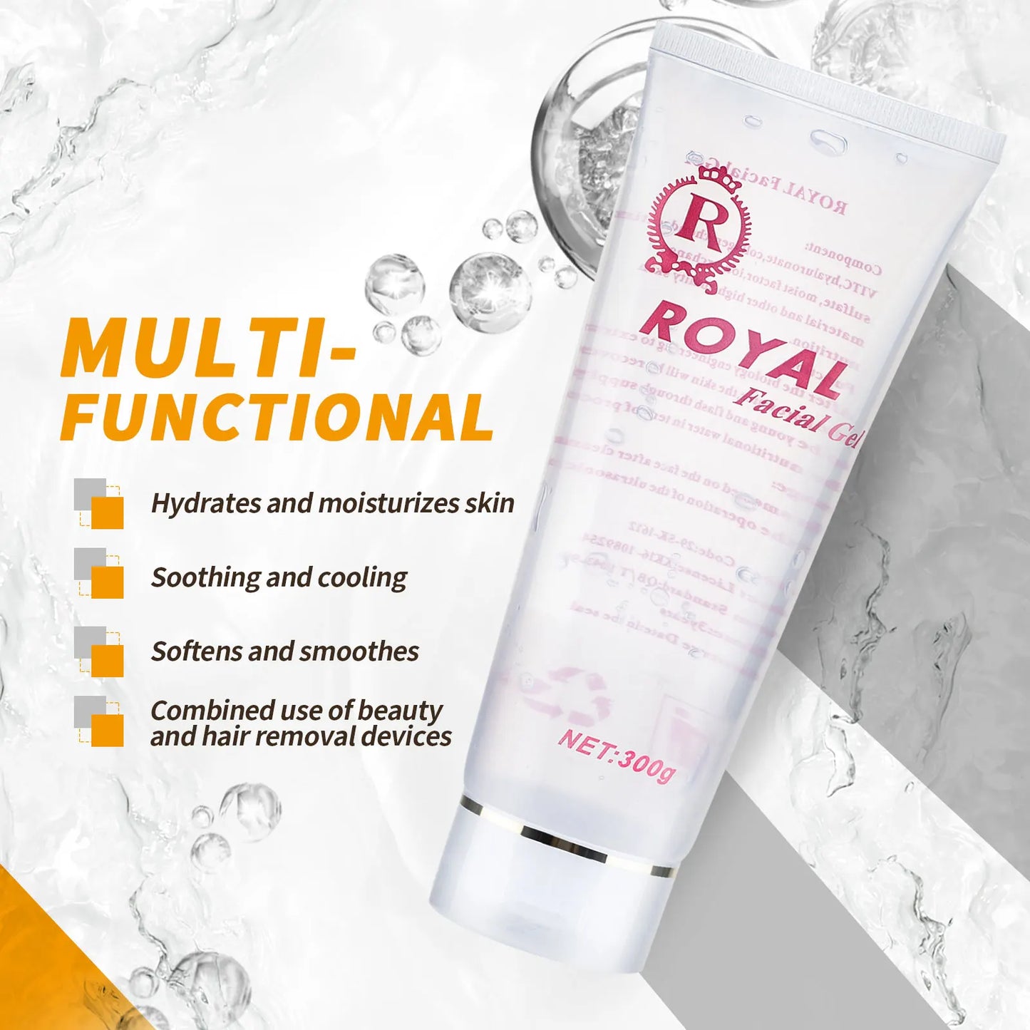 Ultrasound Gel for Cavitation Machine Suitable for Various Beauty Equipment Body Facial Cooling&Lifting&Slimming Ultrasound Gel