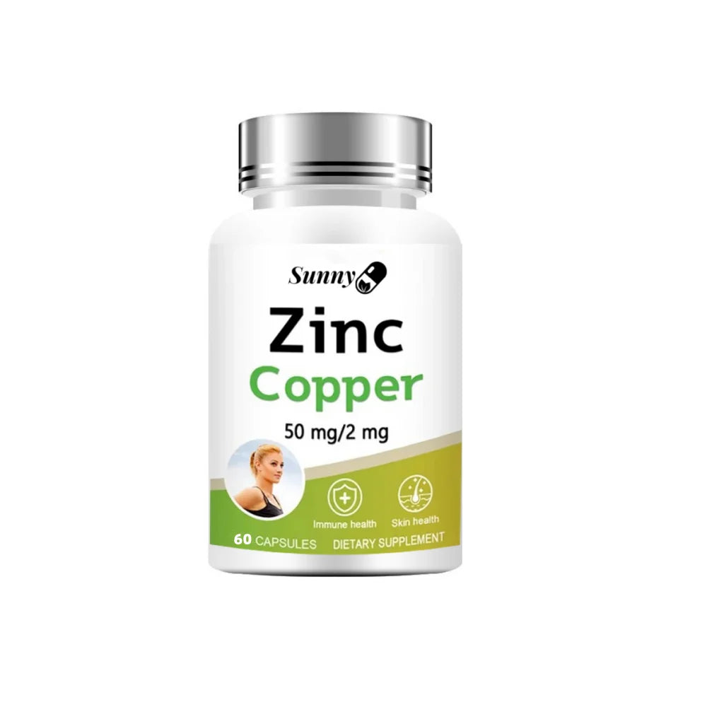 Sunny | Zinc Copper Capsules | Immune & Skin Health Support