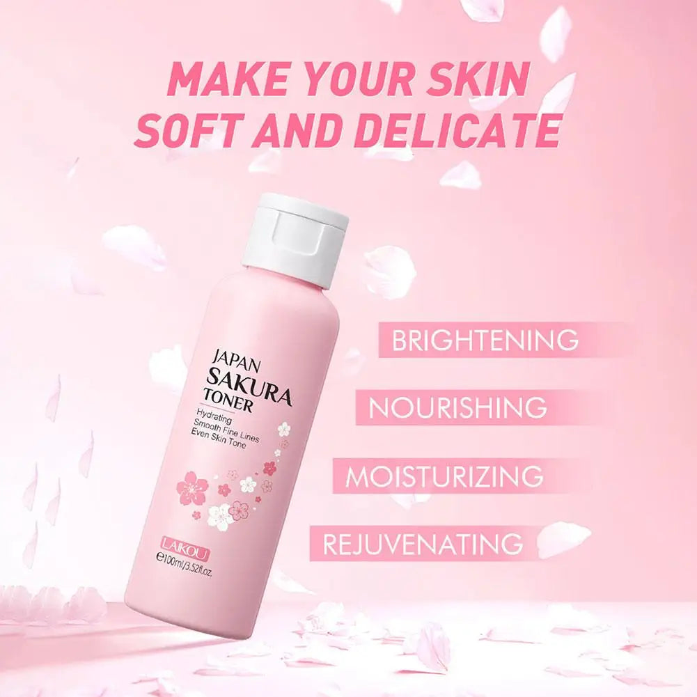 Vitamin C Toner with Sakura Essence | Moisturizing, Firming & Brightening | Rejuvenating Skincare | 100ml