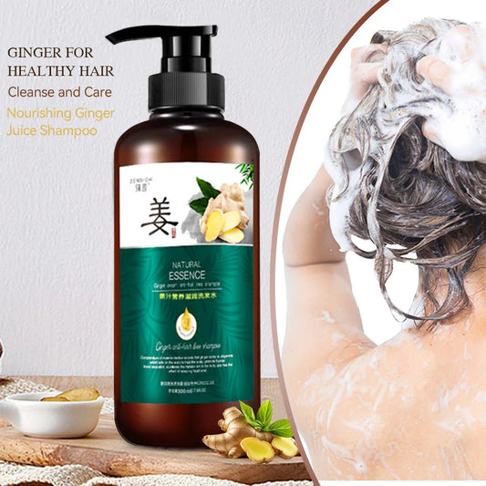 Ginger hair growth shampoo | Anti-Hair Loss, Strengthening & Damage Repair