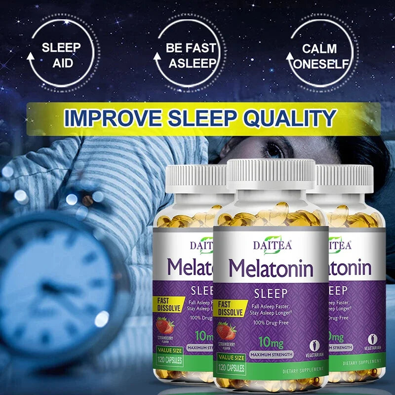 Daitea | Melatonin Sleep Supplement | Natural Sleep Support