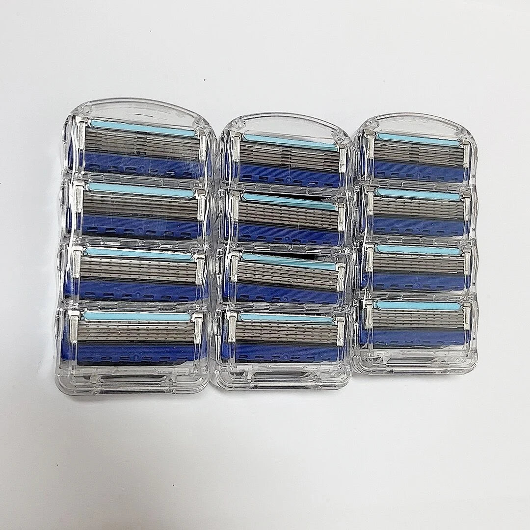 Razor Shaver for Men, Premium Shaving Shaver, 5-Layer Razor Face Beard Hair Comes with Replaceable Blades, 5-Layer Refills