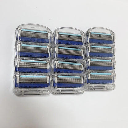 Razor Shaver for Men, Premium Shaving Shaver, 5-Layer Razor Face Beard Hair Comes with Replaceable Blades, 5-Layer Refills