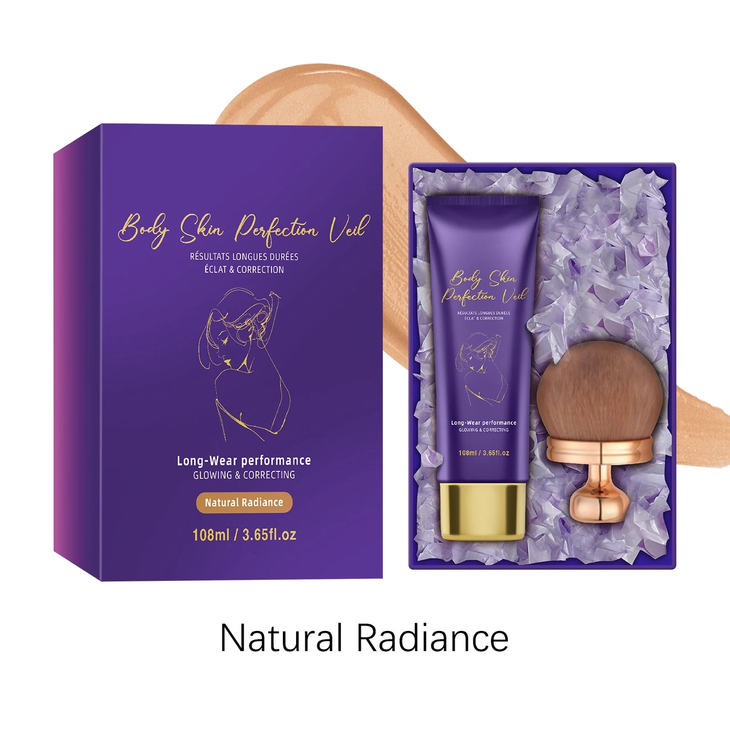108ML Full Coverage Concealer Set– Hides Tattoos/Scars/Blemishes Waterproof Long-Lasting Natural Matte Foundation for All Skin