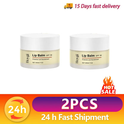 Volumising Long lasting Moisturizing Lip Balm Help Moisturize Lips Deeply Hydrate Strengthen Lip Barrier Resist Dryness 20g