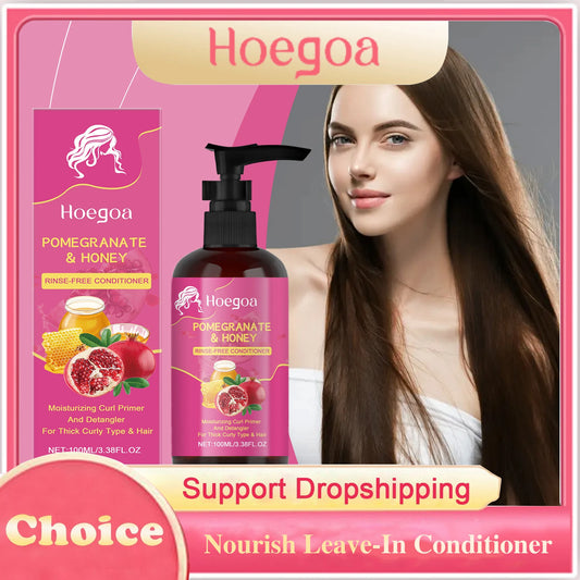 Nourish Leave-In Conditioner 72-Hour Silky Touch Toughness Reinforced Reduce Hair Breakage Prevent Split Ends Smooth Conditioner